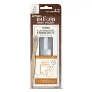 Tropiclean Enticers Teeth Cleaning Kit Peanut Butter & Honey (Large) | For Dogs