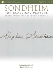 Sondheim for Classical Players: Flute and Piano with Online Accompaniments