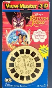 Disney's The Return Of Jafar 3d View-Master 3 Reel Packet in Package