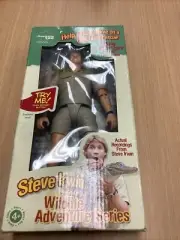 Steve Irwin Talking Action Figure Wildlife Adventure Crocodile Hunter 2006