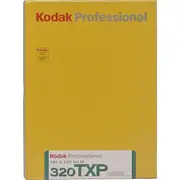 Kodak Tri-X 320 ISO Profession al 8 x 10" (10 Sheets) Black & White Negative Sheet Film