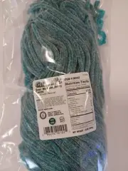Sour Blue Raspberry String Licorice Laces Candy (2) 2 Pound Bags Free Shipping