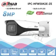 Dahua 8MP IP67 IK10 EPoE LED MIC H.264+/H.265+ AI H.264/H.265 IPC-HFW5842E-ZE-S3