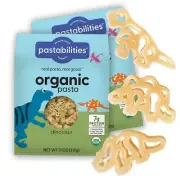 Pastabilities Organic Pasta for Kids - Dinosaur Pasta - Fun Shapes Bite-size ...