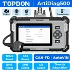 TOPDON AD500 Car Diagnostic Tool Auto OBD2 Scanner Code Reader SRS ABS PCM TCM