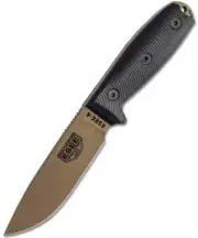 ESEE Model 4 Fixed Blade Knife Survival Bushcraft Camp Dark Earth G-10 3D Handle