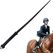 Générique Horse Lunge Whip, Silicone Equestrian Crop, 24.02 inches, Comfortable Grip Training Tool, Soft Flexible Lash Design for Horse Riding and Costume Use, Multicoloured