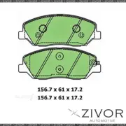 Protex Brake Pad-Front For Ssangyong Korando C200 2.0L 2011-2018 #DB2034CP (for: Hyundai)