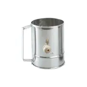Chef Inox Crank Flour Sifter Stainless Steel 5 Cup