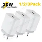 PD 20W USB-C Wall Charger Power Adapter for Apple iPhone 16 15 14 13 12 11 Pro X