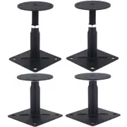 4 Pack Adjustable 4" to 7" Floor Jack，Mini Screw Jack，Adjustable S