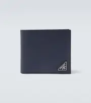 [Prada] Prada Logo leather wallet One Size blue