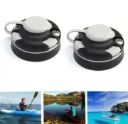 2Pc Kayak Rod Holder Mount Base Multifunctional Boat Canoe Fishing Pole Bracket