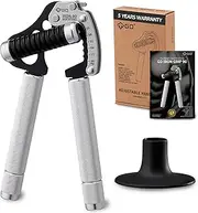 GD Iron Grip Hand Grip Strengthener (Adjustable Hand Grips for Strength Training) Wrist and Forearm Workout Grip Strength Trainer
