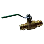 100 Pieces 1/2" Propress Ball Valve, Lead Free Brass, Full Port