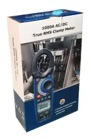CEM DT-3347 AC/DC 1000 Amp Clamp-on Current Voltage Capacitance Frequency Meter
