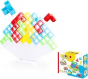 Tetra Tower Game Balancing Stacking Tetra Tower Blocks Game for Kids & Adults Te