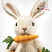 Steiff Harriet the Hungry Bunny 8" Mohair Springtime Bunny Collectioin 691690
