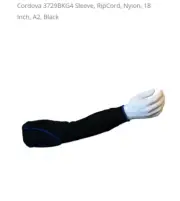 Cordova Ripcord Protective Sleeves 3729BKG4 Cut Resistant ANSI 2