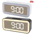 Digital Alarm Clock Night Light Snooz Alarm Clock Desktop Clock for Home Bedroom