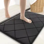 Memory Foam Bath Mat 30x20 Ultra Soft and Absorbent Bathroom Mat Machine Wash...