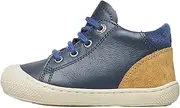 [Naturino] Boys Romy Nativity Shoe, Navy Pumpkin Azure