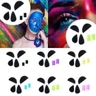 6x Face Paint Sponges Soft Reusable Body Painting Sponge Set Face Painting