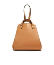 Loewe Hammock Logo Embossed Nugget Bag One size Brown