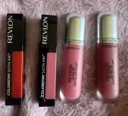 REVLON ULTRA HD MATTE LIPColor Satin Ink Color Stay 4 Packs