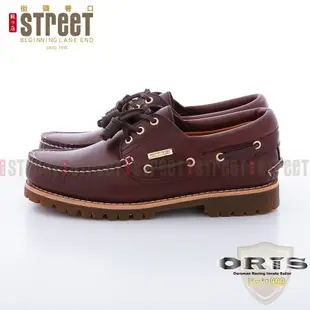 【街頭巷口 Street】ORIS 男款2013年限量經典版雷根式帆船鞋-深咖啡色 999A03