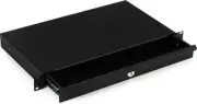 On-Stage Stands RDLS1000 1U Locking Rack Drawer (Shallow)