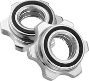 2pcs Anti-Slip Weight Lifting Hex Nut Dumbbell Nut Handbell Bar Clip Lock Screw Nut Dumbells Bar Nut Dumbells Bar Collar Screw