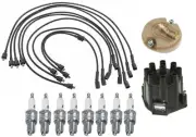ACDelco Ignition Kit Distributor Rotor Cap Wire Spark Plugs For Caprice 7.0 V8