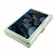 Dracula Vampire D2 Cigarette Case with Built in Lighter Metal Wallet