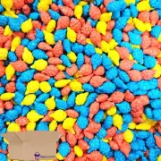 Cotton Candy Bite Size Candies Bulk Value Pack Blue Raspberry, Cherry, & Lemon