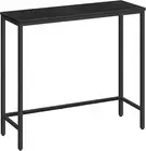 HOOBRO Narrow Console Table, 29.5" Small Entryway Table, Thin Sofa Table, Side T