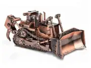 1:50 DM For D11T Bulldozer Construction Machine Equipment Diecast Model