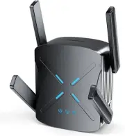 2025 WiFi Extender Signal Booster, New Gen Wi-Fi 6 Repeater, Covers Up WHITE