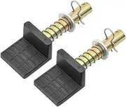 yuksok 2X Wheel Support Frame Stand Hooks for Paddock Lift Jack Stand Stable Easy to Use Motorbike Accessories U Hooks Support Rack