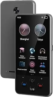 Labymos Portable Language Translator Device 138 Languages Voice Translating Offline Translation Simultaneous Interpretation Text/Photo Translate Support Voice Video with Unit Conversion and