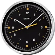 Seiko QXA566J Wall Clock, Black Dial