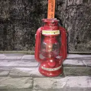 Stansport 7.5" Hurricane Kerosene Lantern Red Brand New