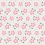 Quilting Patchwork Fabric TILDA Floral Meadow Pink 50x55cm FQ