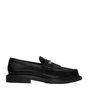 CELINE UNIVERSITE CHUNKY LOAFER IN POLISHED BULL 44,45,40,41,42,43 Black/Silver