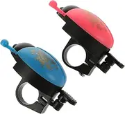 Mipcase 2Pcs Mountain Bike Bell Retro Ring Bells with Loud Sound for Safety Warnings Suitable for Adults Design Easy to Install