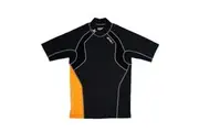 2XU Men's Short Sleeves High Performance Power Top | Black | Orange