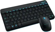 Wireless Computer Portable Keyboard Mouse Mini Notebook MK245 Nano