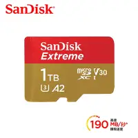 在飛比找Yahoo奇摩購物中心優惠-SanDisk Extreme microSDXC UHS-