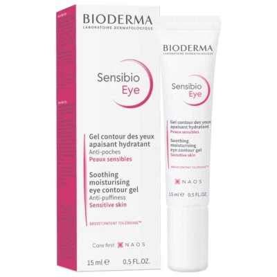 Bioderma Sensibio Soothing Moisturizing Eye Countour Gel -Sensitive Skin 15ml