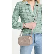 Tory Burch Perry Bombé Mini Bag Gray Heron OS